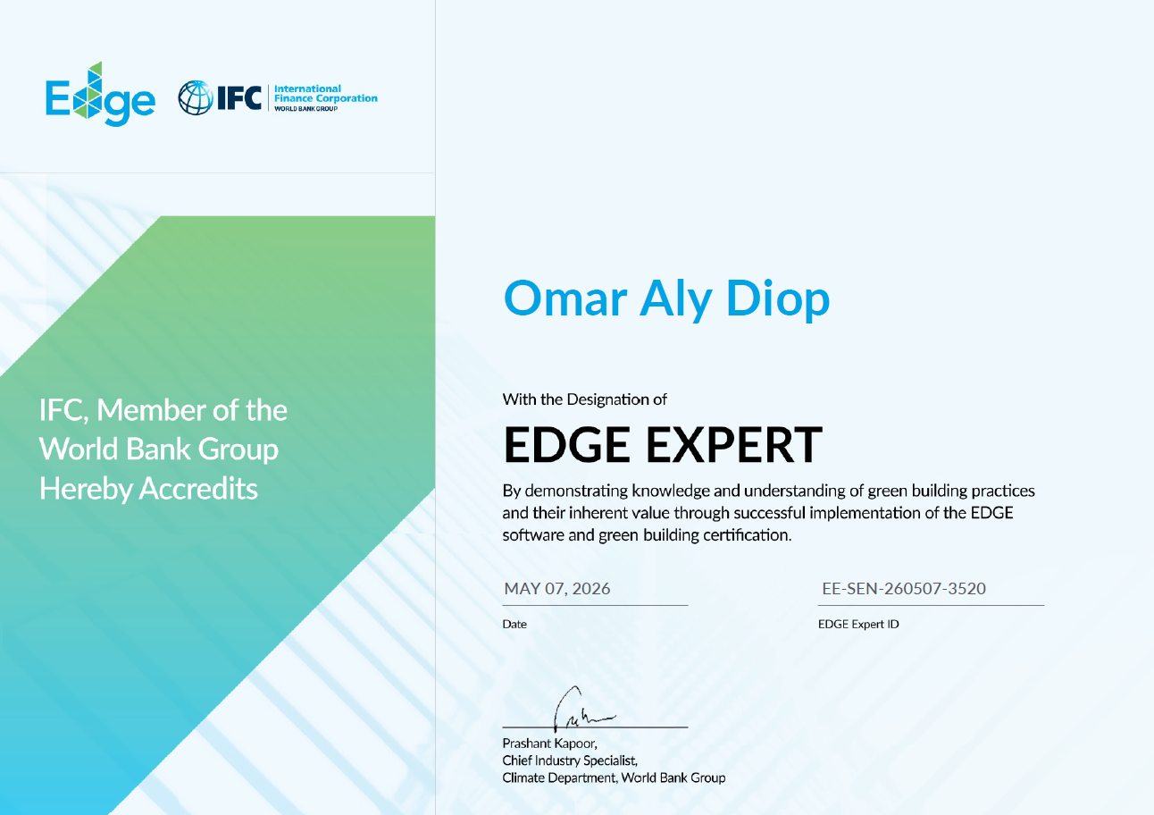 Certificat EDGE